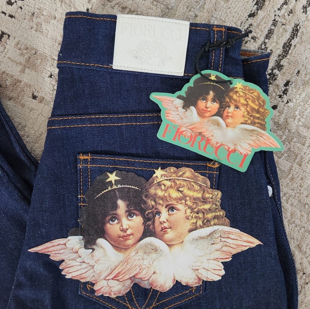 Fiorucci Slim Tapered Leg Jeans - Picture 3 of 6